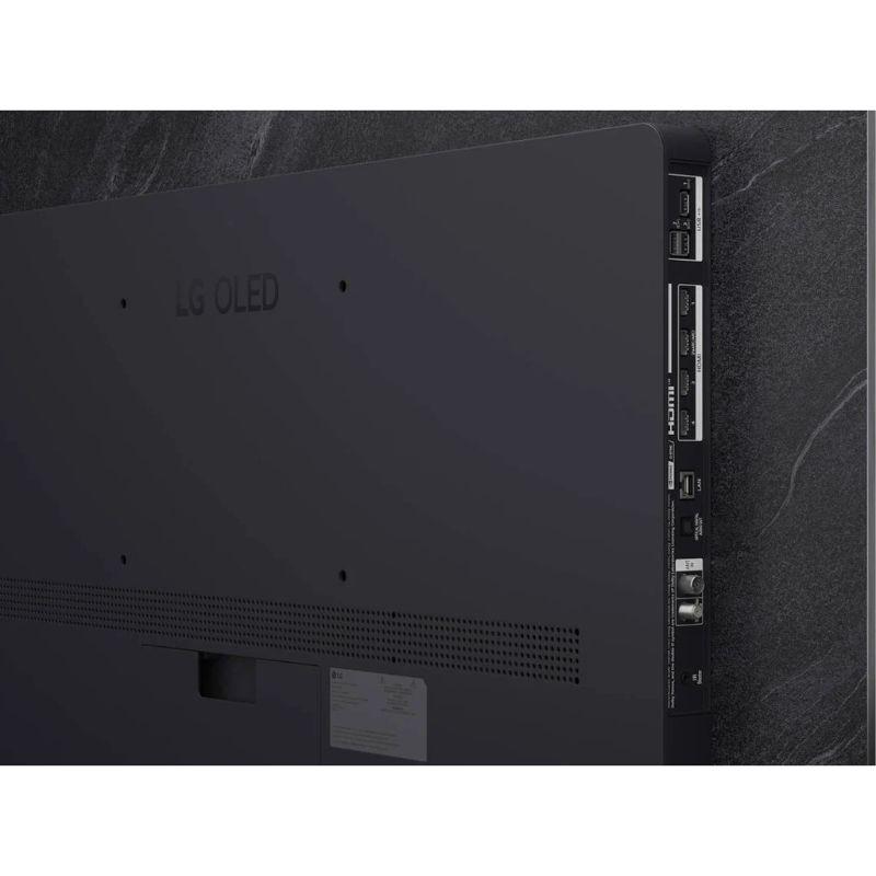 LG OLED55C54LA 55" 4K Ultra HD OLED Smart TV Preto, vista dos conectores e entradas