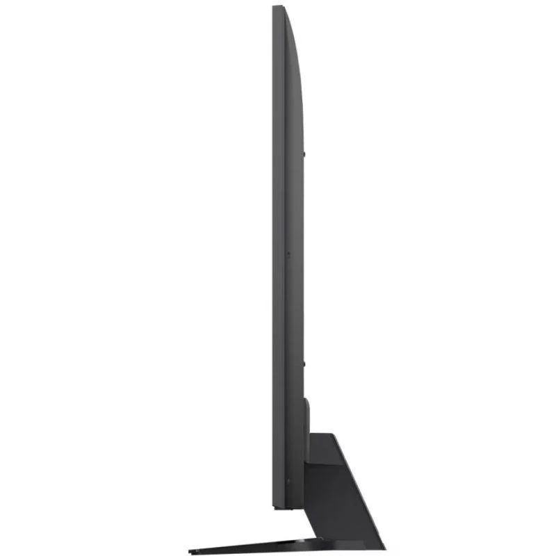 LG AI 65NANO81A6A 65 pulgadas 4K NanoCell con perfil ultradelgado, bisel mínimo y base central estable; diseño elegante para montaje en pared o mesa