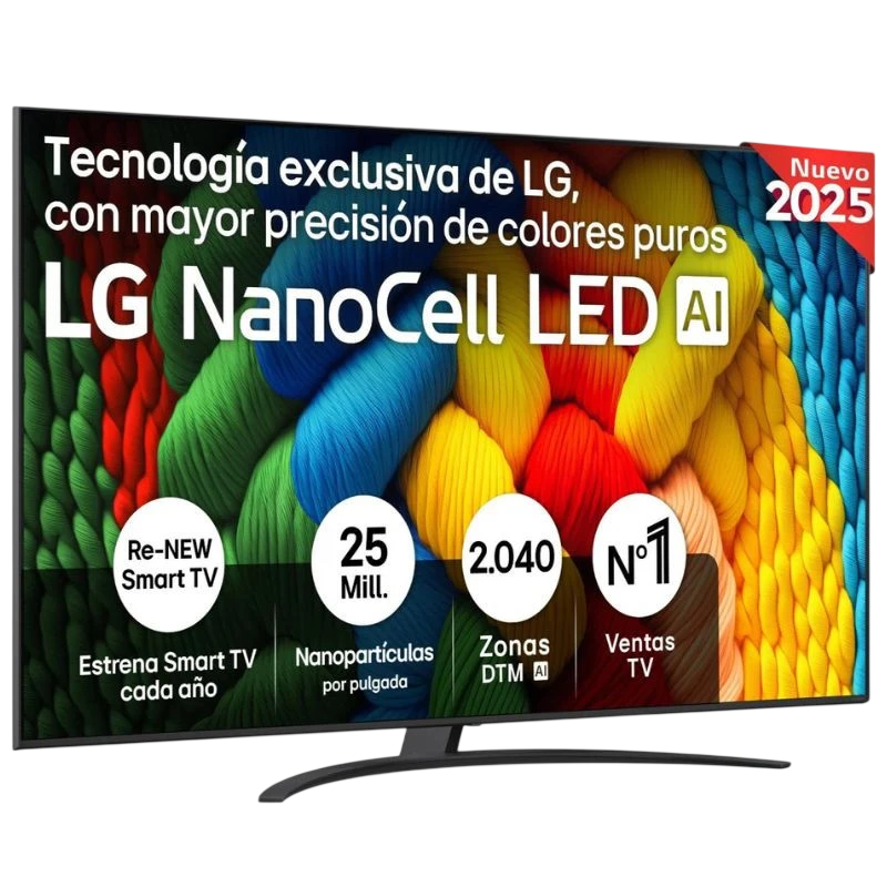 LG 86NANO81A6A 86" NanoCell 4K Ultra HD Smart TV Noir