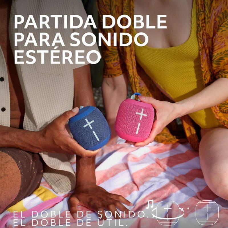 Ultimate Ears WONDERBOOM 4 PRETO - Coluna Bluetooth estéreo, emparelhada