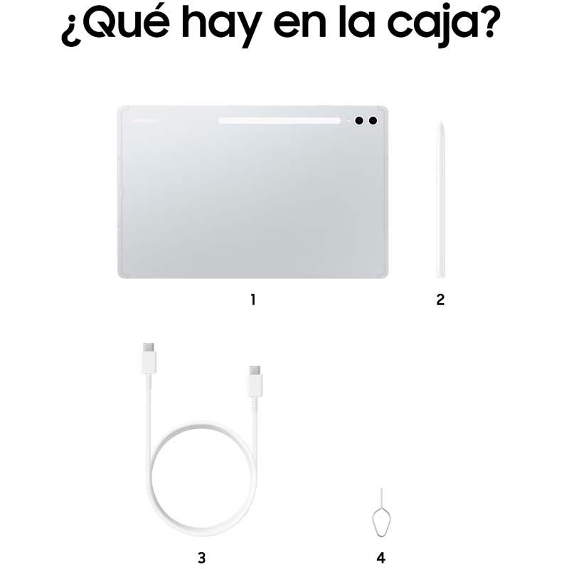 Contenu de la boîte de Samsung Galaxy Tab S10 Ultra Argent
