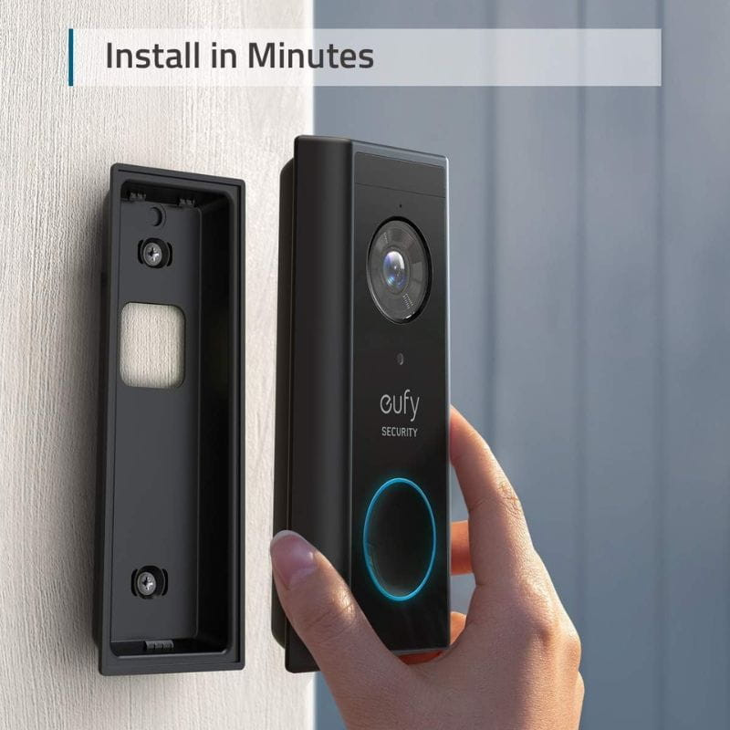 Eufy Security 2K Set - Timbre inteligente de fácil instalación.