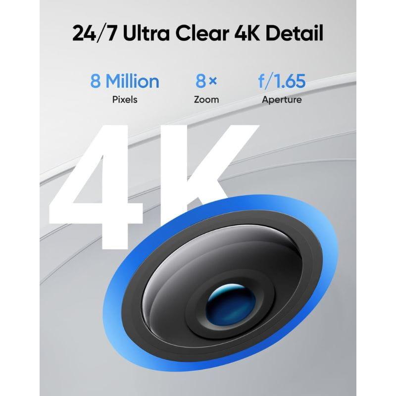 EufyCam E330 4K IP - Caméra de sécurité extérieure. Détail de la résolution d'image.
