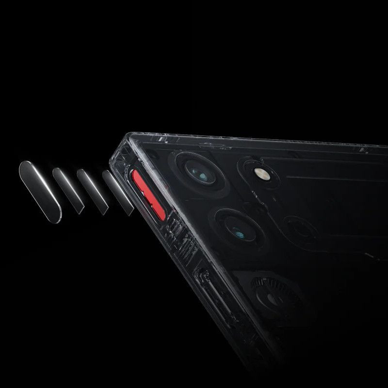 Éclencheurs de Nubia Redmagic 10s Pro 24GB/1TB Dusk