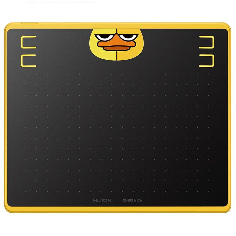 Huion HS64 SE - Tablet gráfica, imagem frontal