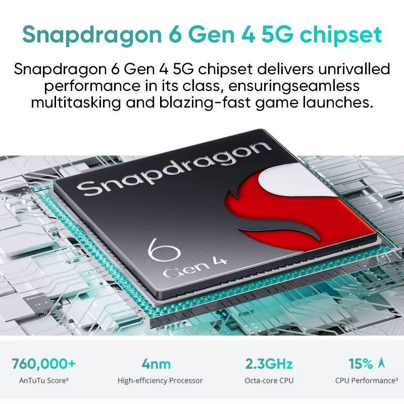 Procesador de Realme P3 Verde