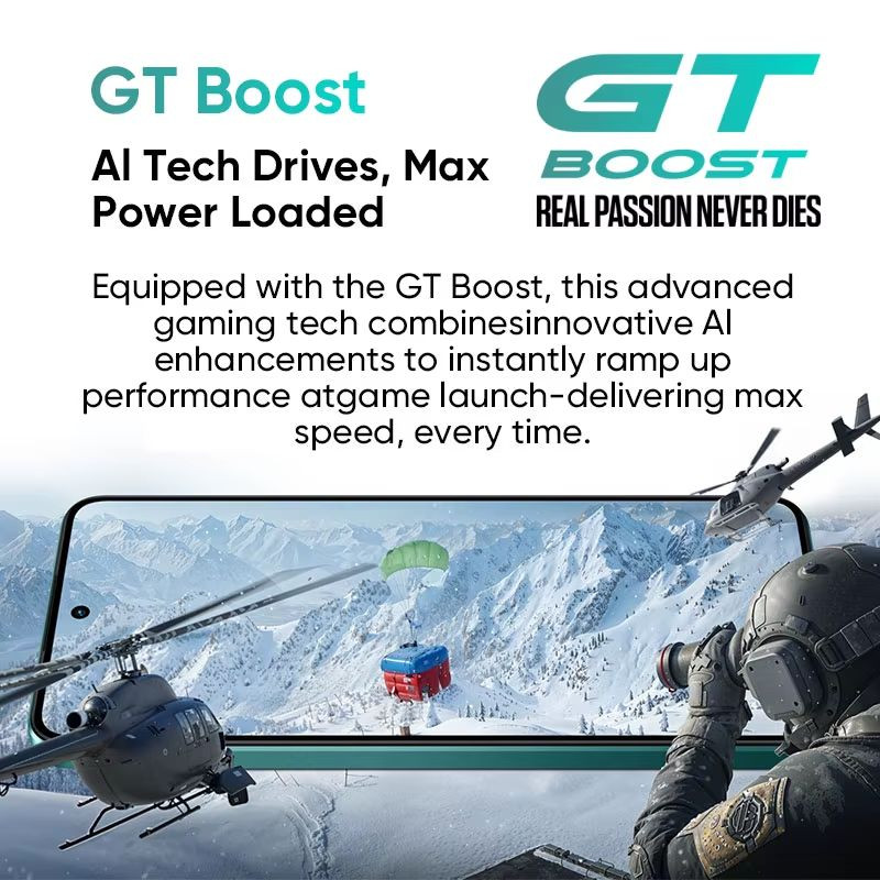 Modo Juego de Realme P3 Verde