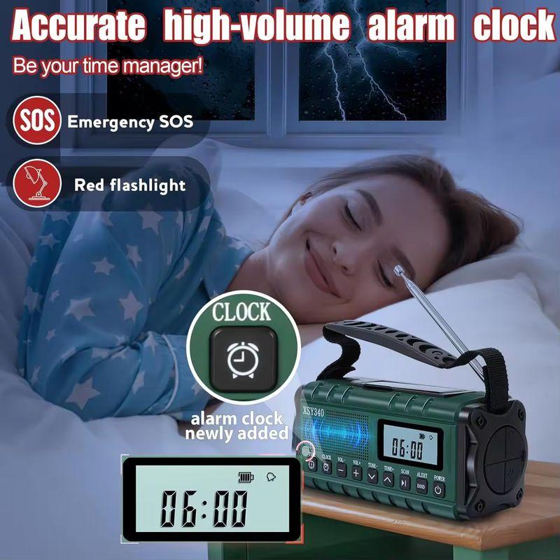 Volume de Radio d'Urgence Portable 10000 mAh