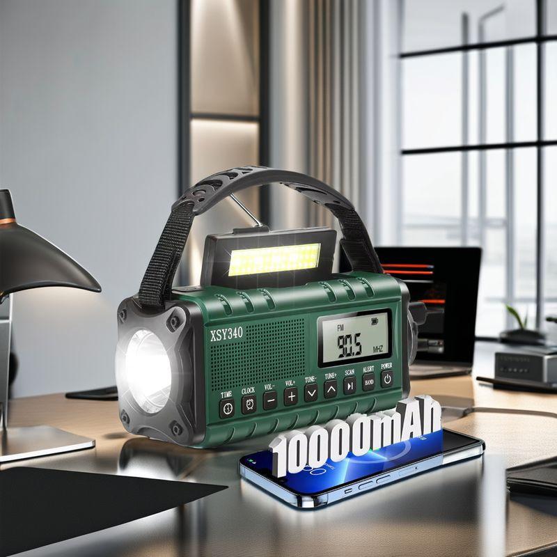 Puissant de Radio d'Urgence Portable 10000 mAh