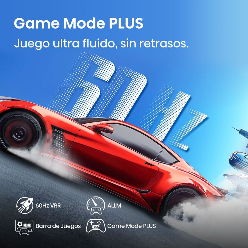 Game Mode Hisense 65A6Q Noir