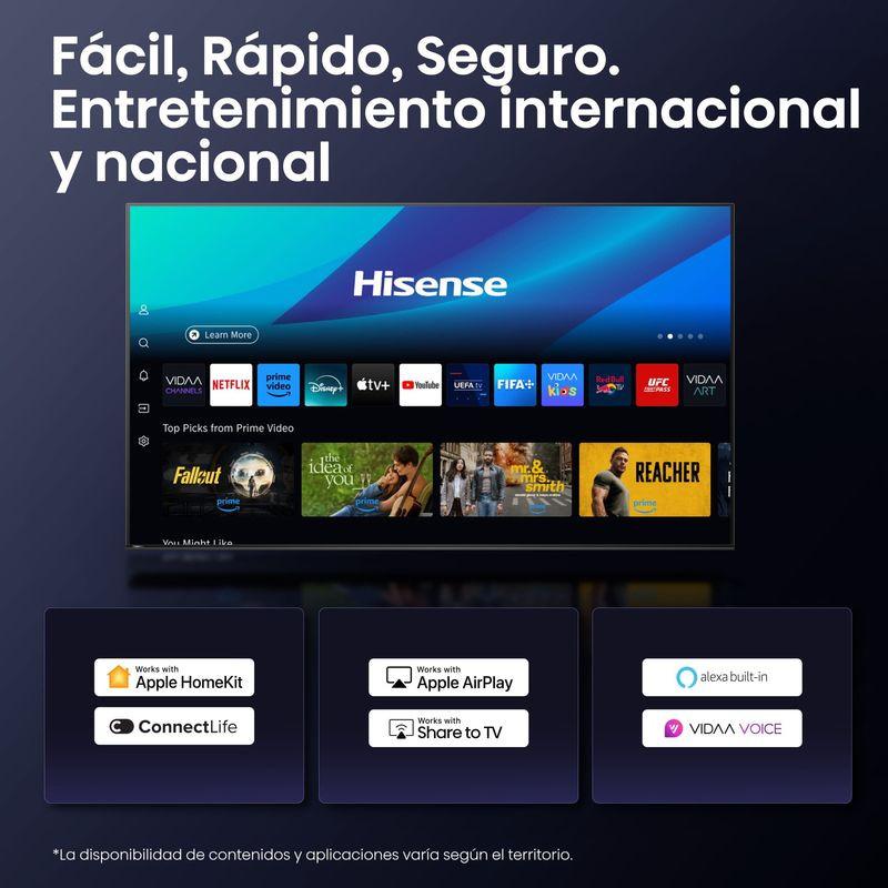 OS de Hisense 65A6Q Noir