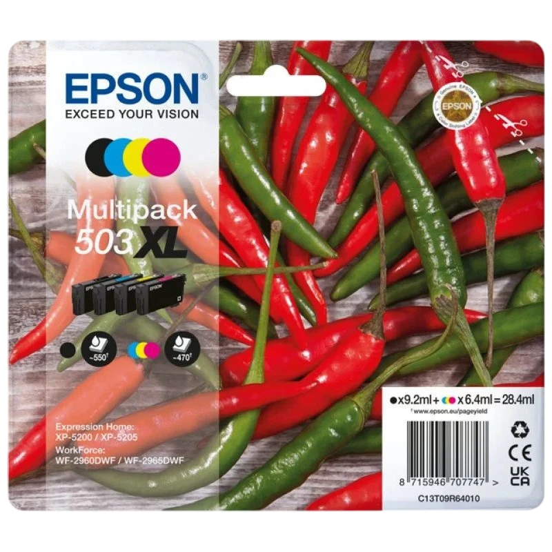 Epson C13T09R94010 Negro, Cian, Magenta, Amarillo - Cartucho de tinta