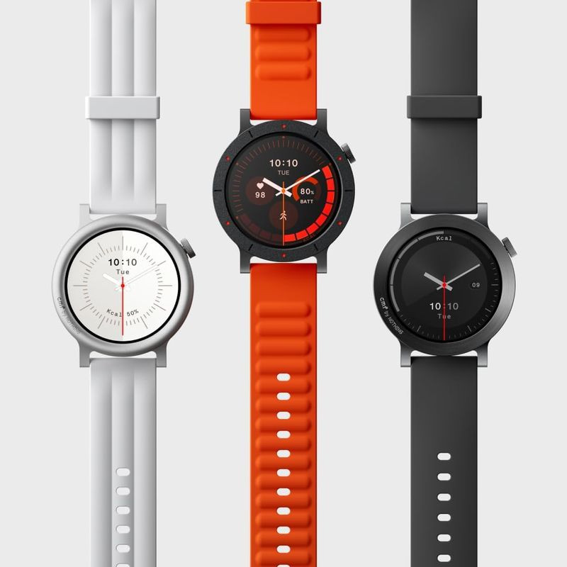 Cores de CMF Watch 3 Pro Laranja