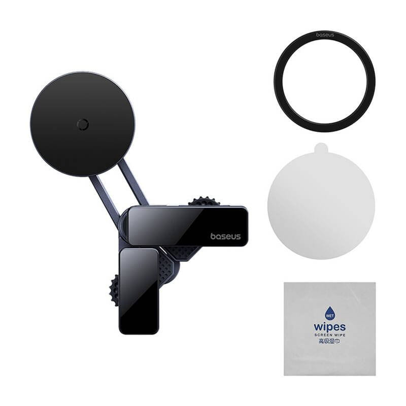 Baseus MaxView - Suporte magnético para telemóvel para ecrã do carro, conteúdo da caixa