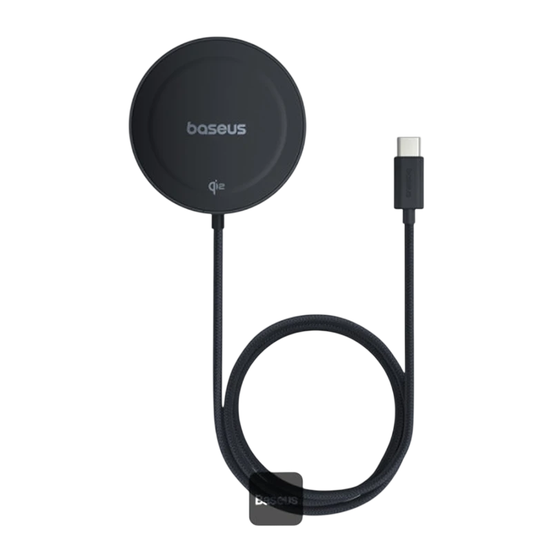 Cargador inalámbrico magnético Baseus Mini4 - Negro