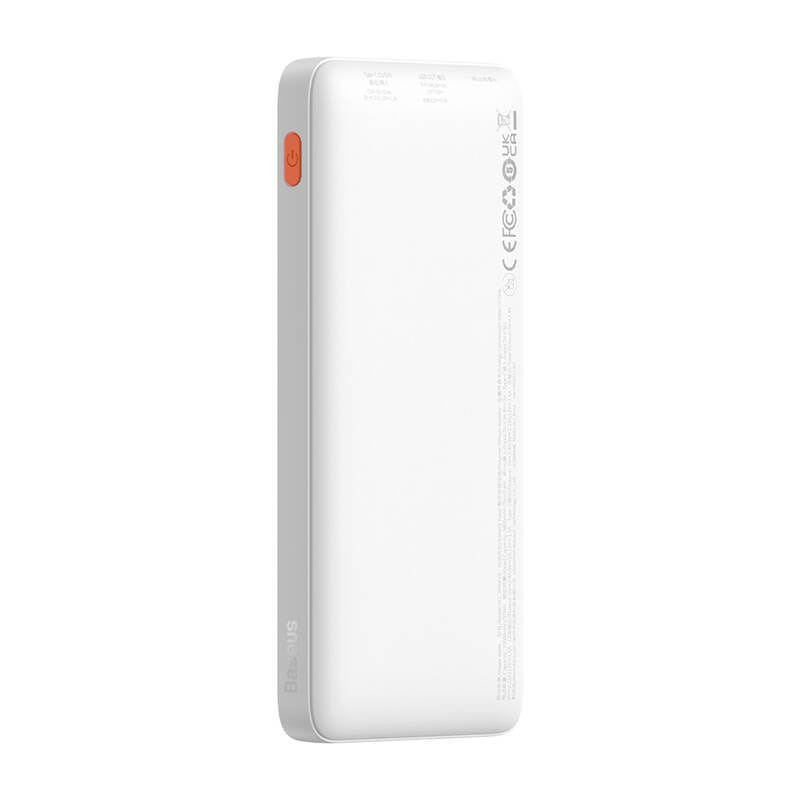 Adaptable Baseus Airpow 10000mAh 20W Blanc - Powerbank