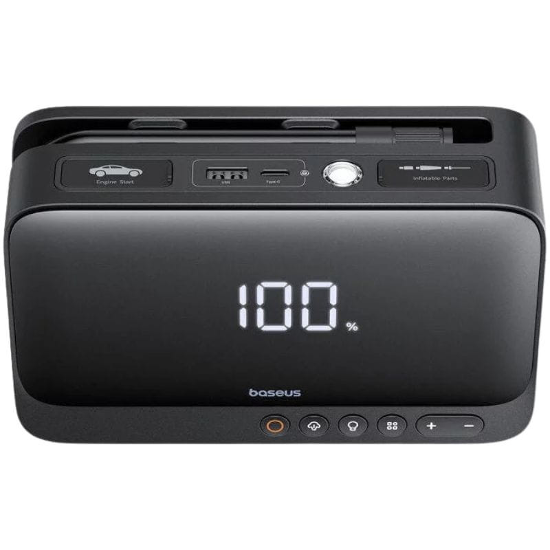 Baseus Super Energy 600A PowerBank - Arrancador de Coche, imagen superior