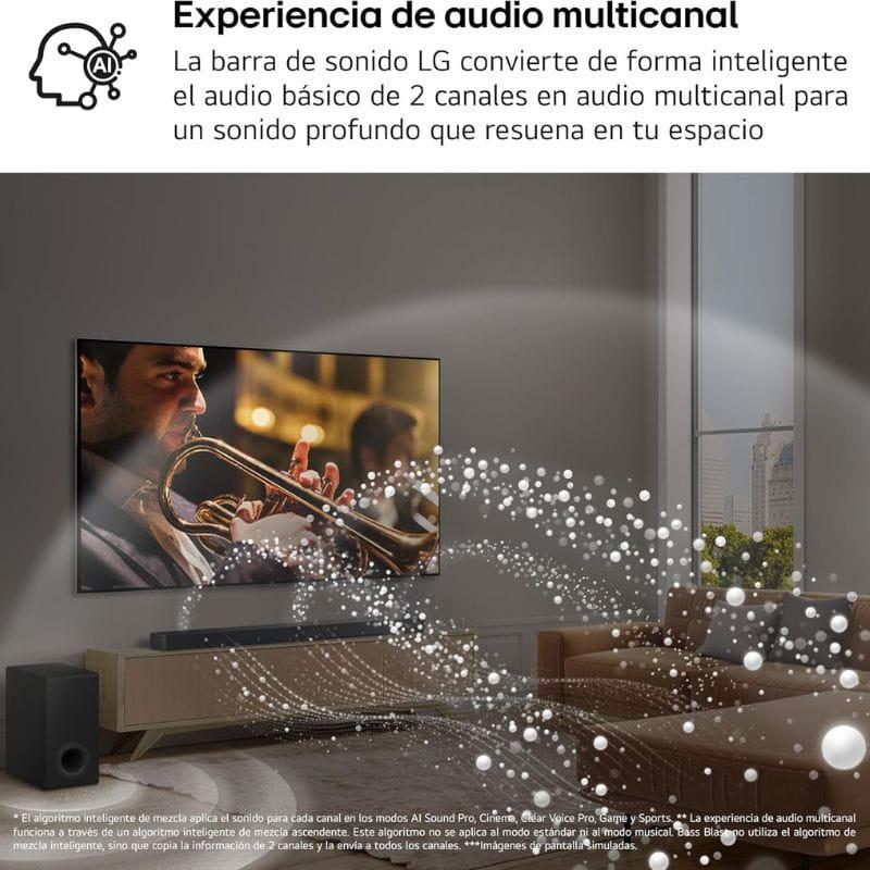 LG S95TR 9.1.5 810 W Preto - Barra de som multicanal