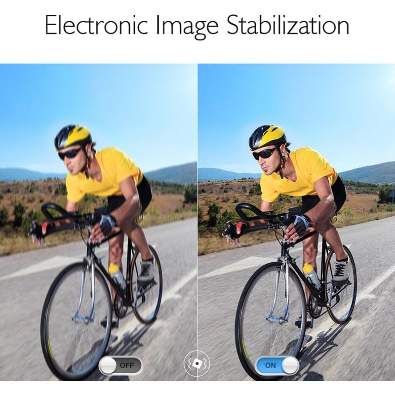 EIS de AKASO V50 Pro 4K 30FPS 20MP WiFi