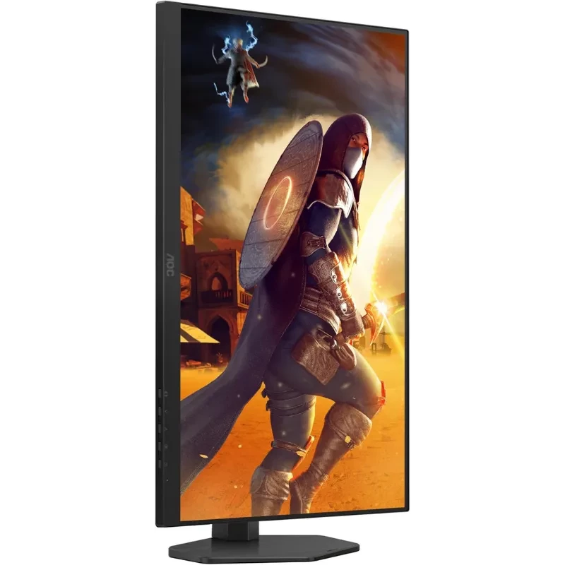 AOC Q27G4ZR 27 pulgadas, panel IPS LED, alta frecuencia 260 Hz, bisel delgado, soporte ajustable vertical, ideal para juegos con colores vivos y fluidez