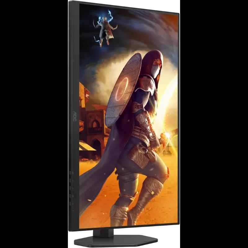 AOC Q27G4ZR 27 pulgadas, panel IPS LED, alta frecuencia 260 Hz, bisel delgado, soporte ajustable vertical, ideal para juegos con colores vivos y fluidez
