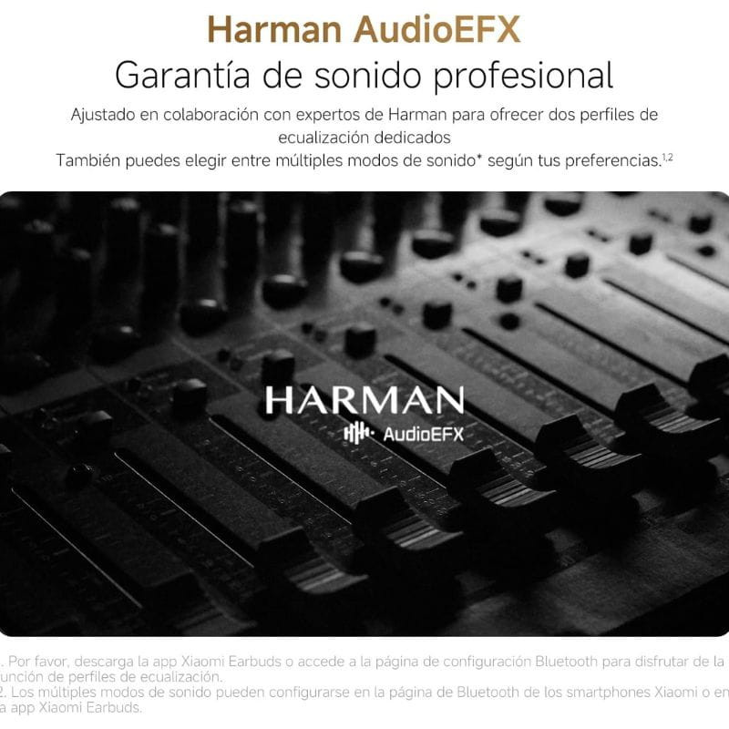 Xiaomi OpenWear Stereo Pro ANC Negro Grafito con Harman AudioEFX, ecualización dedicada y modos de sonido múltiples para ajuste profesional