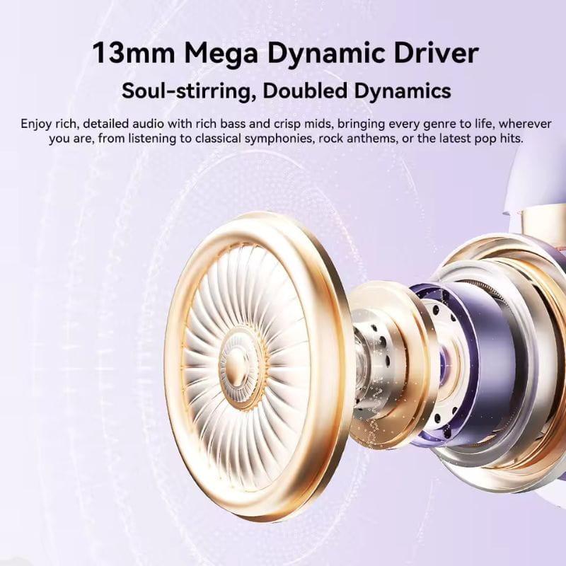 Blackview Airbuds 13 Negro - Auriculares Bluetooth com drivers de 13 mm