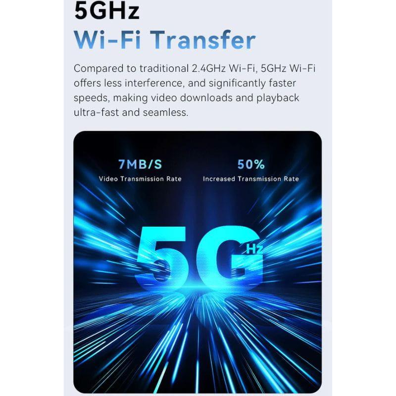 DDPAI MINI2X 2K Dash Cam - Caméra embarquée pour voiture, connexion 5G