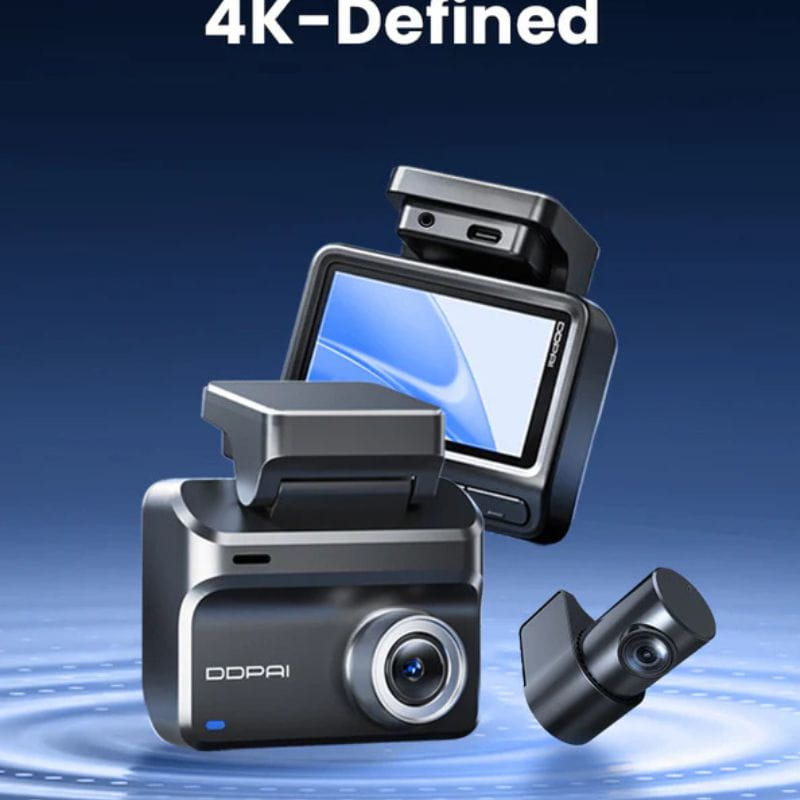 DDPAI Z50 Pro 4K Dual Dash Cam - Cámara para Coche, 4K