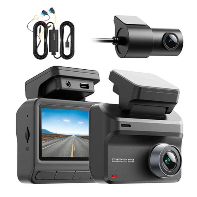 DDPAI Z50 Pro 4K Dual Dash Cam - Cámara para Coche, contenido del paquete