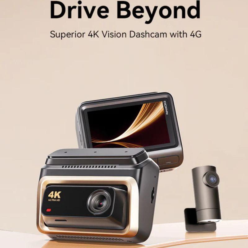 DDPAI Z60 Pro 4K Dual Dash Cam - Cámara para Coche, 4K