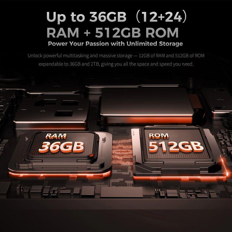 Memorias de Oukitel WP56 5G Negro Rugged