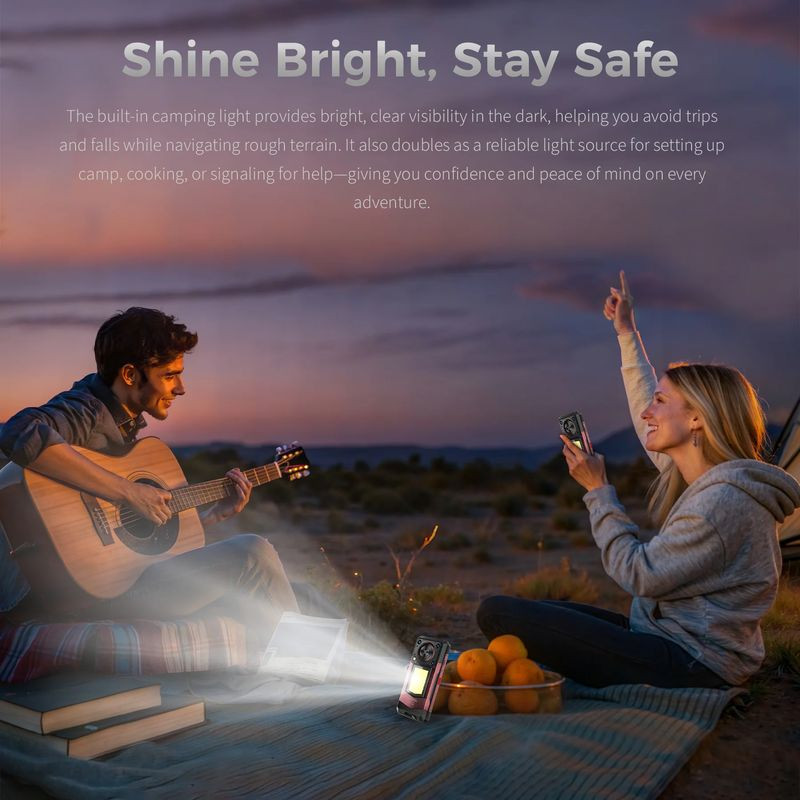 Oukitel WP56 5G 8GB/256GB Rojo - luz de camping