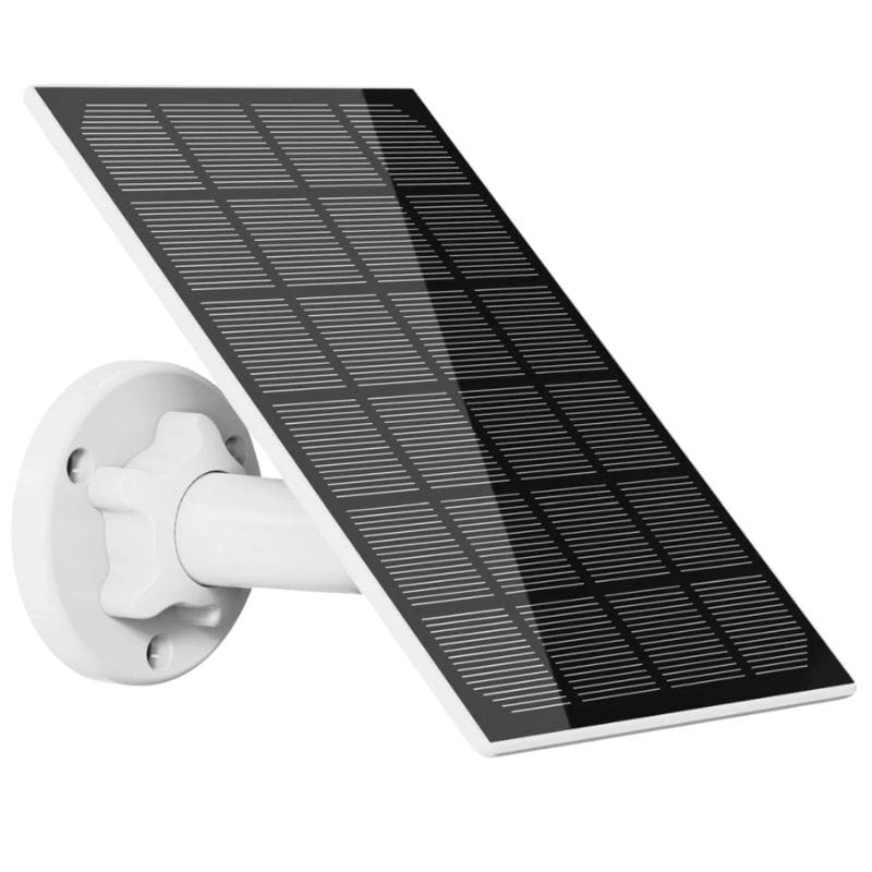 Extralink Smart Life - Painel solar para câmaras de vigilância, imagem frontal fixada na parede