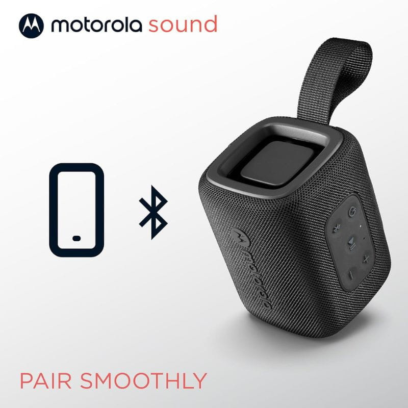 Motorola ROKR 300 7 W Rojo - Altavoz bluetooth, fácil de conectar