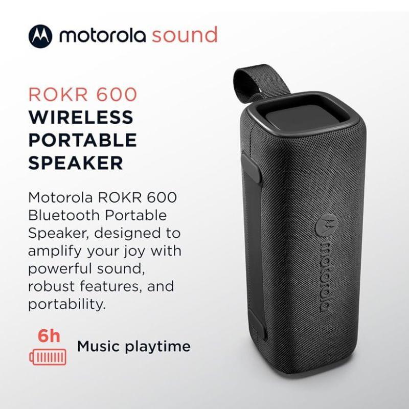Motorola ROKR 600 30 W Vert - Haut-parleur Bluetooth, portable