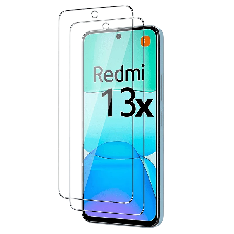Pack x2 Protector de cristal templado Xiaomi Redmi 13X