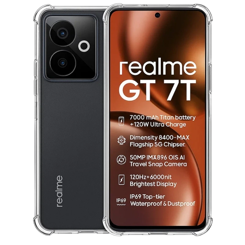 Funda de silicona Reinforced Realme GT 7T