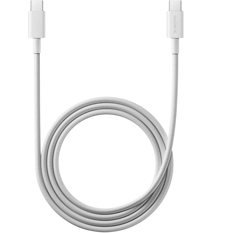 Xiaomi Câble tressé 6A USB‑C vers USB‑C 240 W 2 m