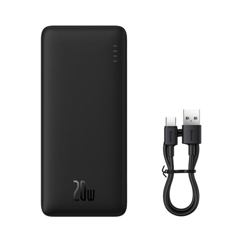 Power Bank Slim Baseus Airpow 10000mAh 20W - Avec câble