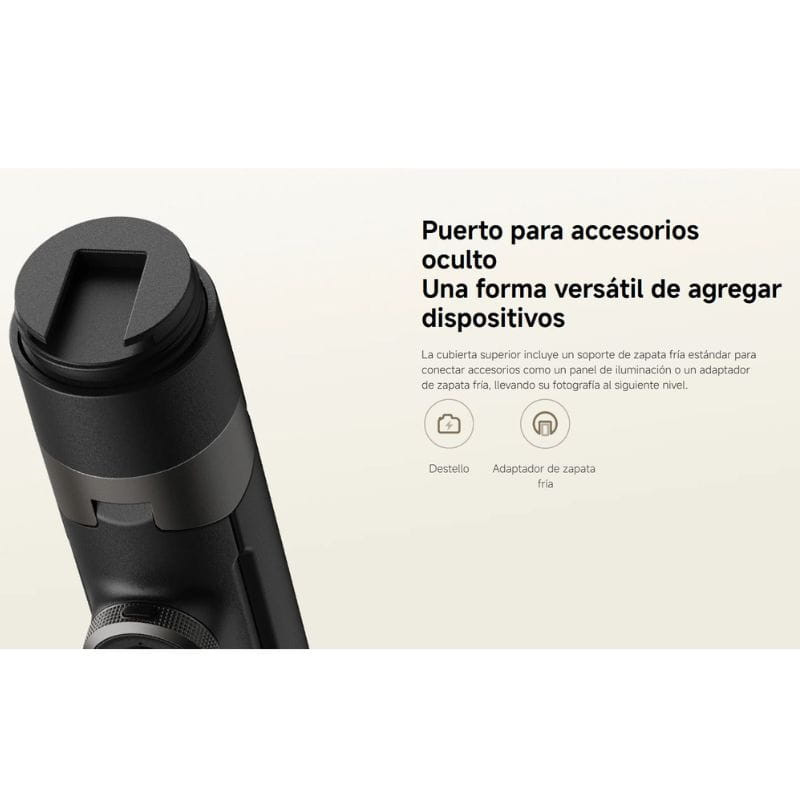Xiaomi Zoom Floor Selfie Stick Tripod 62", con puerto para accesorios