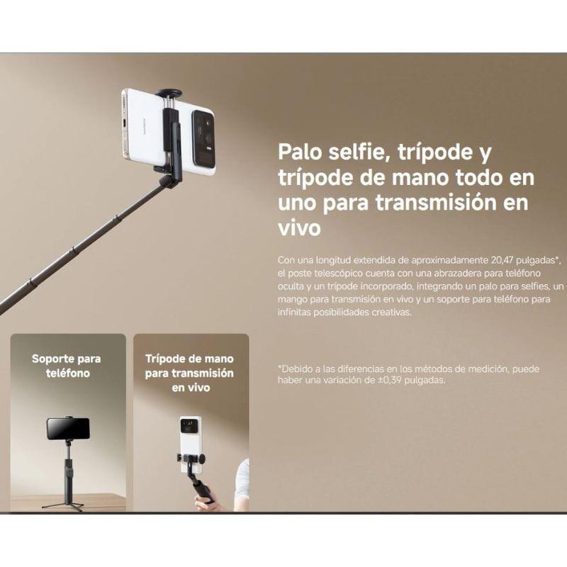 Tripod Tripod Xiaomi Selfie Stick Mini, tudo em um