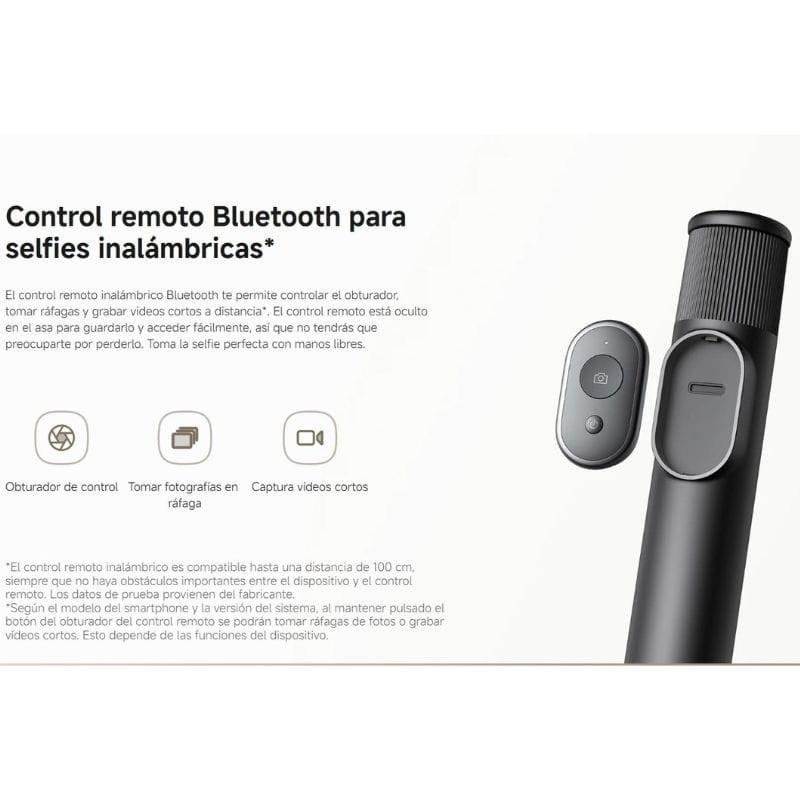 Xiaomi Selfie Stick Tripod Mini, comando à distância