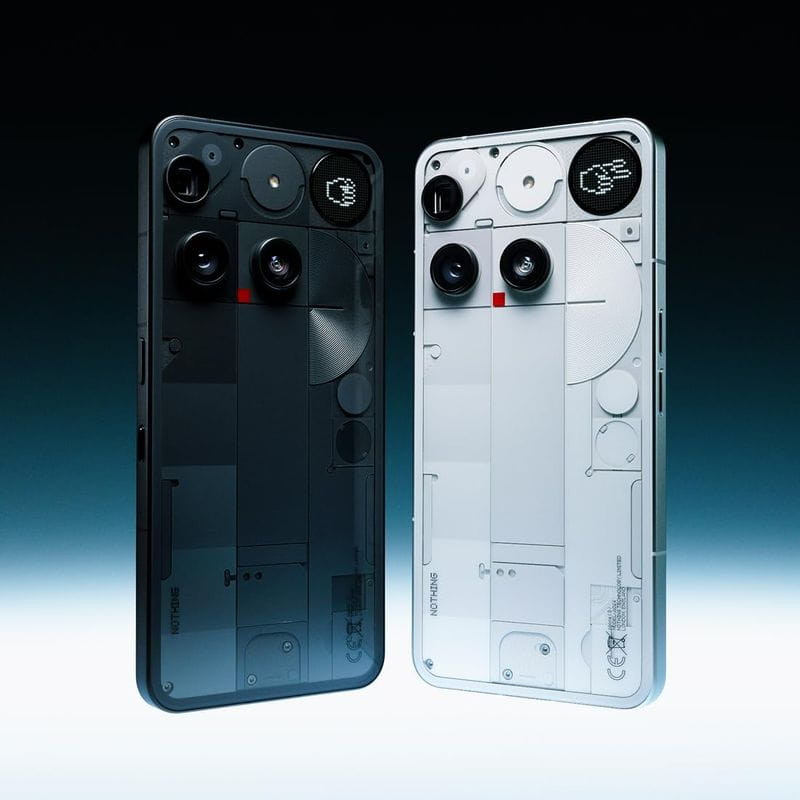 Colores de Nothing Phone 3 Blanco