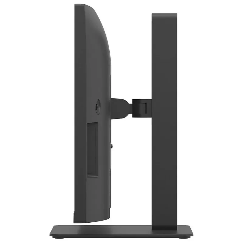 Monitor LG 27BA45QB-B de 27 pulgadas, panel IPS Quad HD, biseles delgados, perfil lateral delgado, soporte ajustable y base estable en color negro