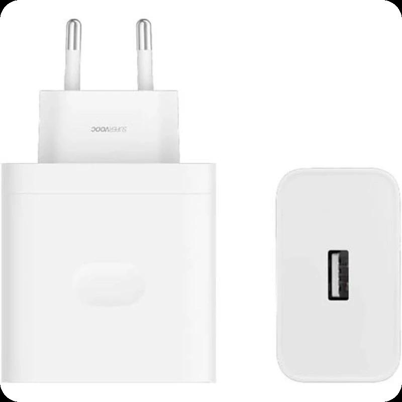 Carregador OPPO SuperVOOC 80W USB-A - Branco