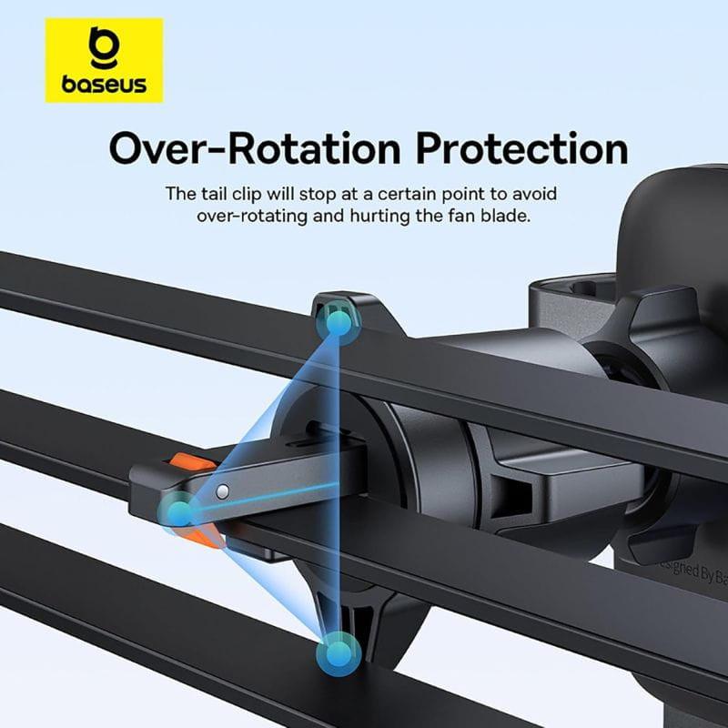 Baseus Metal Age 3 - Soporte de teléfono para coche con protección de sobregiro