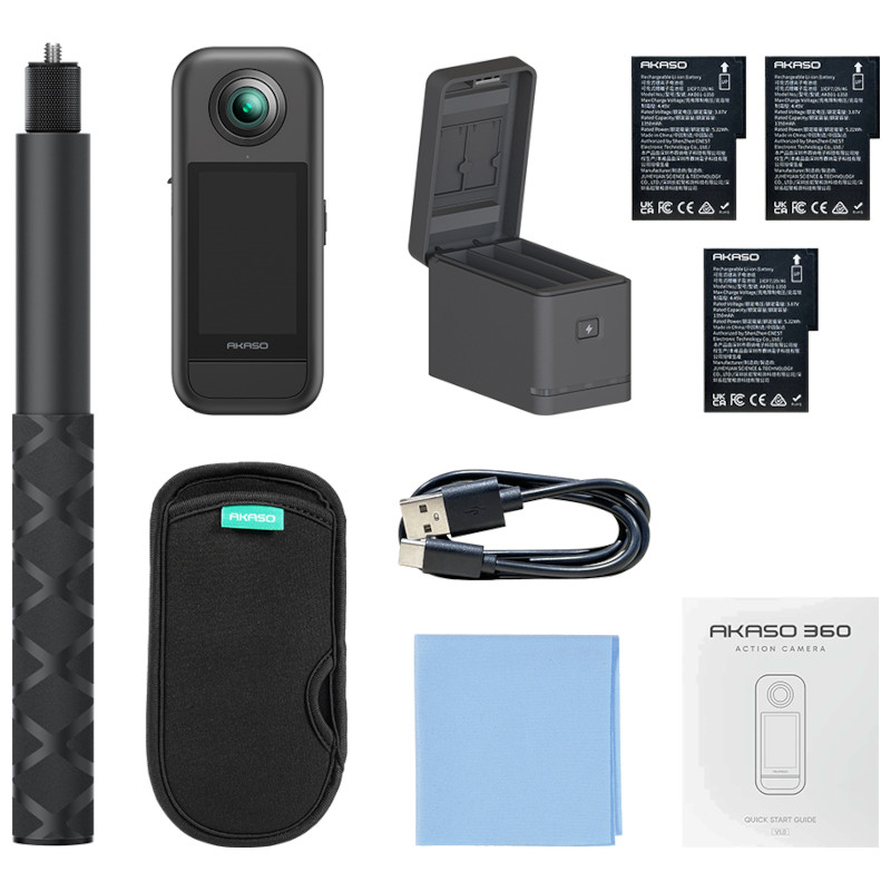 Contenido de Akaso 360
