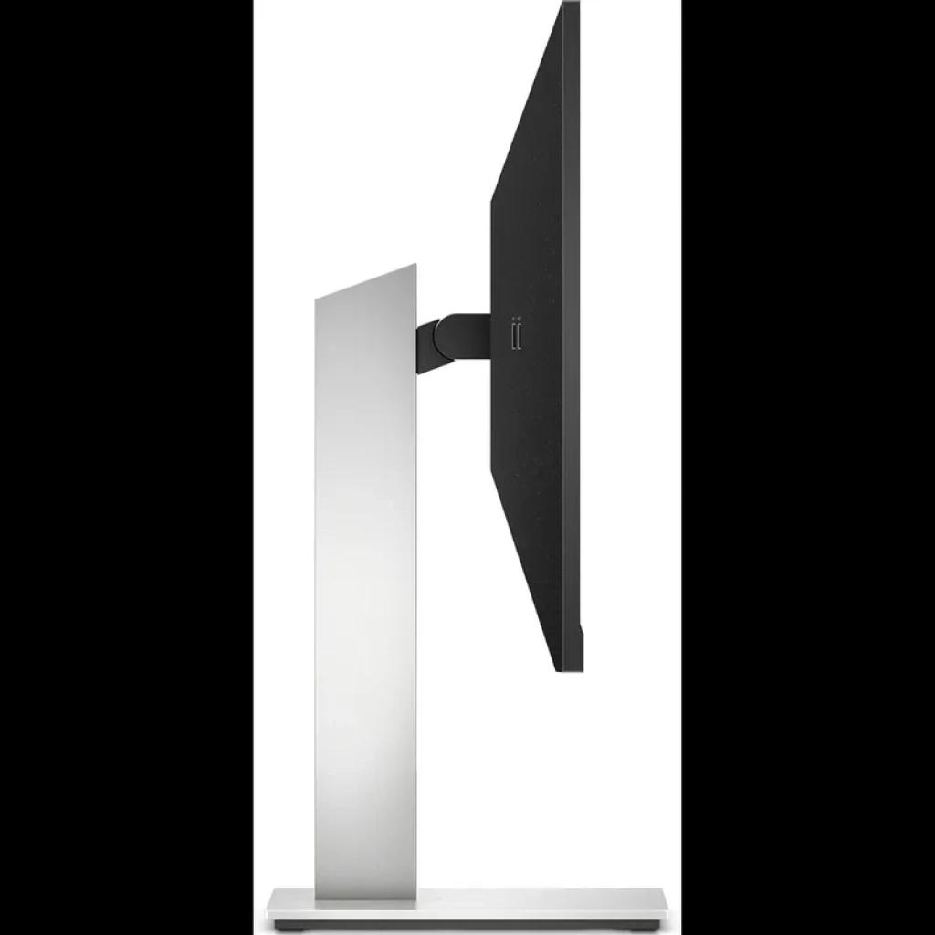 Monitor HP WUXGA E24i G4 de 24 pulgadas, panel IPS delgado en color negro con biseles mínimos y soporte metálico ajustable y estable