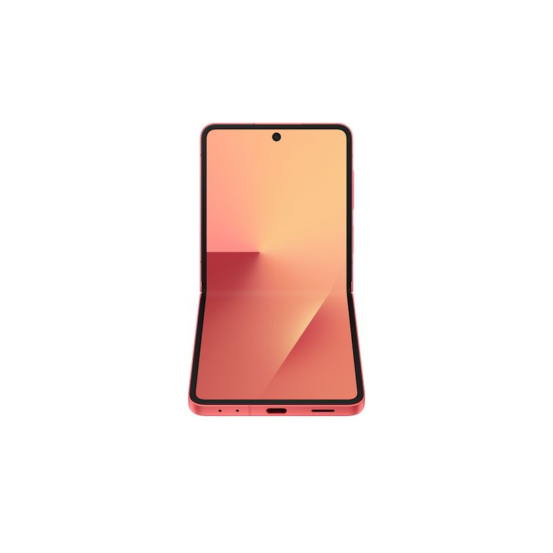 Cerrar de Samsung Galaxy Flip7 5G 12GB/256GB Rojo Coral